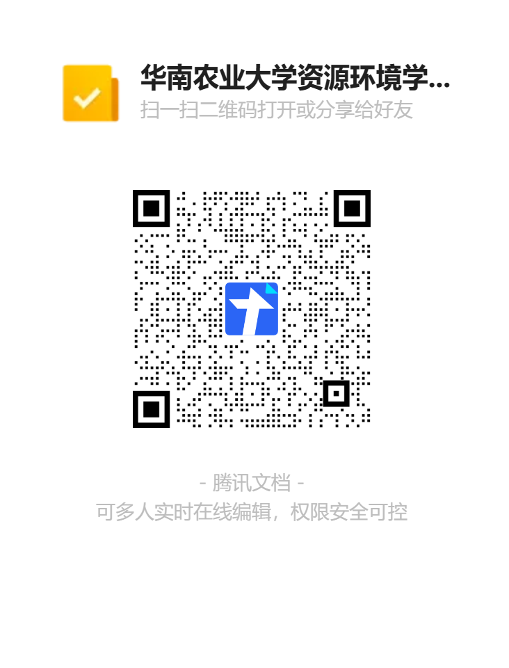 华南农业大学米兰平台第十九届三任团委委员候选人选拔收集表二维码